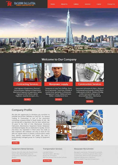 Web design and development company in Ajman, UAE.We provide services in web designing, web application development, software development,branding,logo design,seo service.