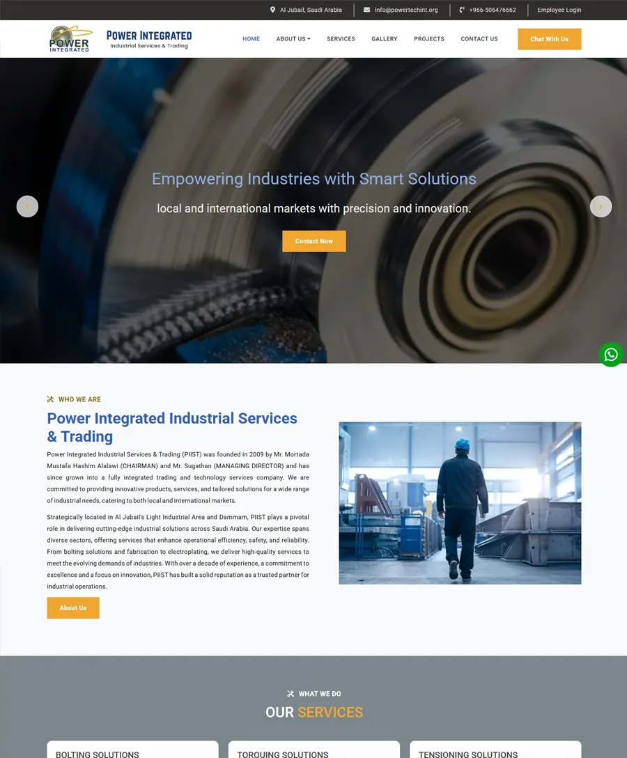 Power Integrated Industrial Services & Trading